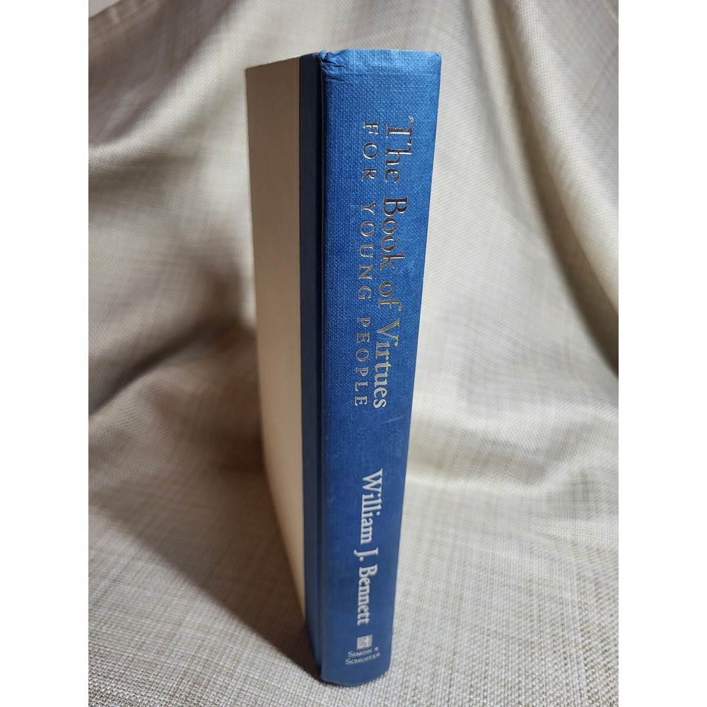 The Book of Virtues for Young People William J Bennett Hardcover Simon Schuster